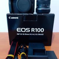 Canon EOS R100 + obiettivo RFS 18-45mm F4.5-6.3