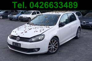 Ricambi usati VW GOLF 6 1.2 TSI BENZ 77kw- CBZ