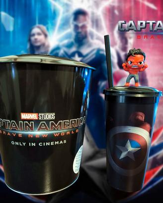 Captain America: BNW - Set Pop-Corn "Limited"