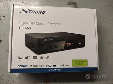 Receiver STRONG SRT8221 Free-to-Air/Sat DVB-T2
