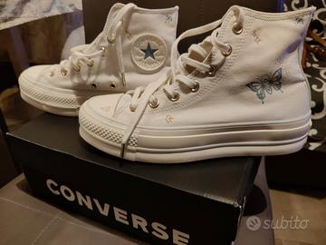 scarpe converse platform 