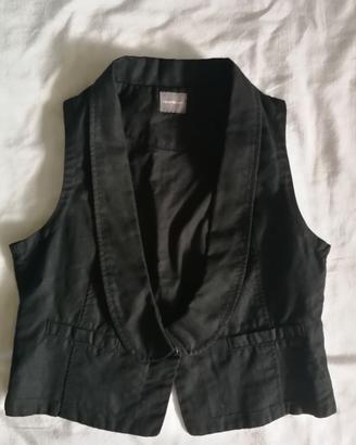 Gilet donna cotone e lino, marca  New Penny tg.40