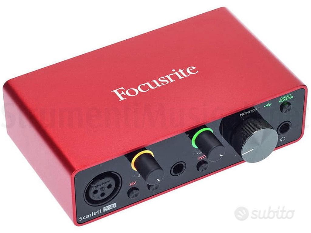 FOCUSRITE Scarlett Solo (3rd Gen)