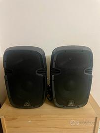 Casse behringer pk110a + aste proel