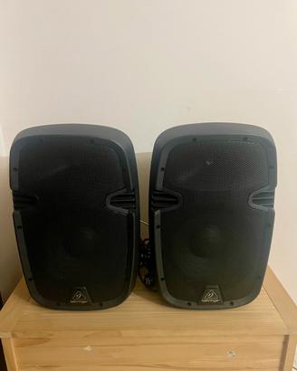 Casse behringer pk110a + aste proel