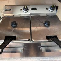 Friggitrice Hendi Deep Fryer 2x8L