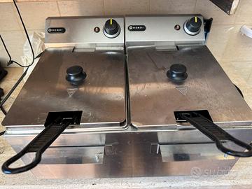Friggitrice Hendi Deep Fryer 2x8L