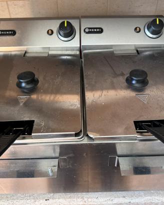 Friggitrice Hendi Deep Fryer 2x8L