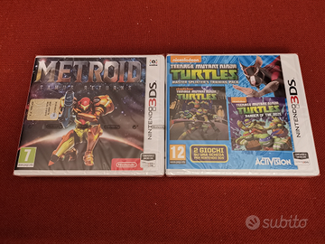 Giochi Nintendo 3ds Metroid/Turtles