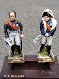 Coppia figure porcellana Tedesca 