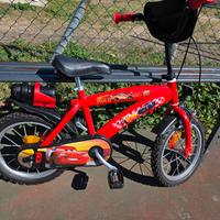Bicicletta cars per bambini da i 2 anni 