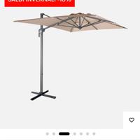 ombrellone 3*2 e tavolo 140*80