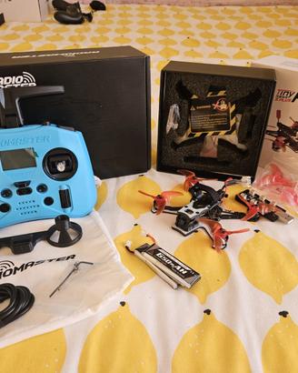 Drone FPV con radiocomando