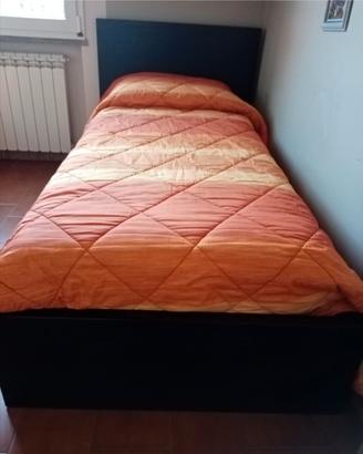 letto singolo marca IKEA modello MALM