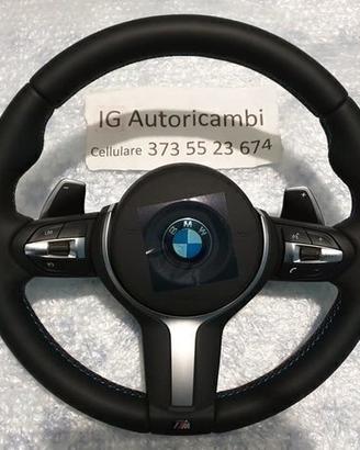 Volante BMW M-Sport cuciture colorate M