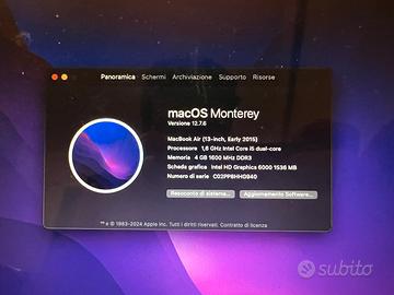 Apple Macbook Air 13’ Early 2015
