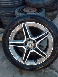 1 CERCHIO SINGOLO - MERCEDES GLA 19P BICOLOR