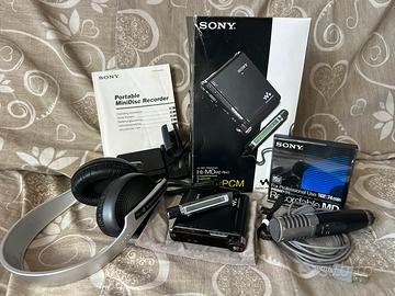 Minidisc  Sony MZ-RH1 cuffie sennheiser