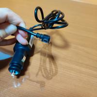Caricatore auto con mini Usb 