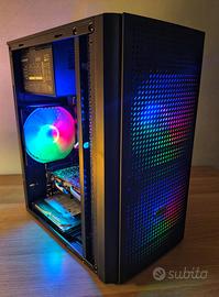 PC Gaming i7 RX 570 8GB SSD NVMe 500GB HDD