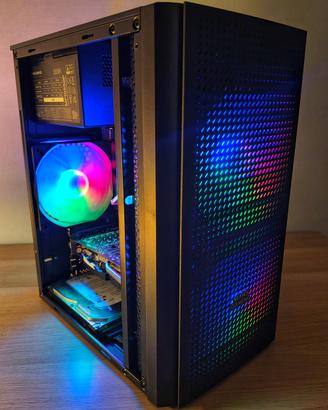 PC Gaming i7 RX 570 8GB SSD NVMe 500GB HDD