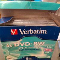 3 DVD RW verbatim