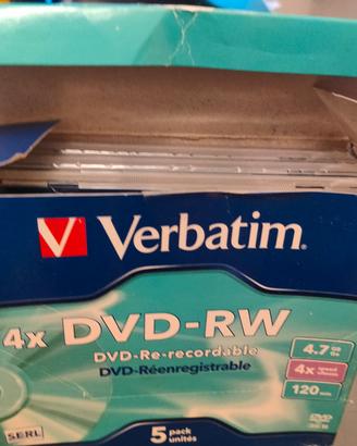 3 DVD RW verbatim