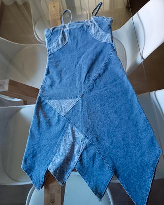 Abito jeans elasticizzato taglia S