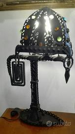 Lampada umberto bellotto ferro battuto