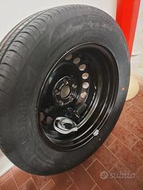  ruota di scorta polo  volkswagen tappetini baule