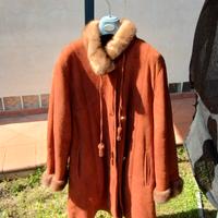 Giaccone  shearling visone
