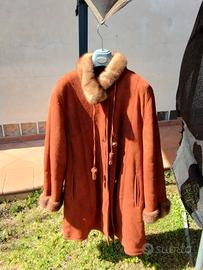 Giaccone  shearling visone