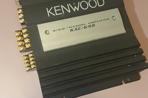 Amplificatore auto Kenwood 2/3/4 canali