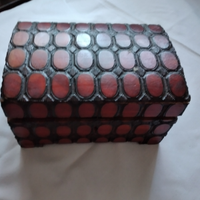 Portagioielli bauletto in legno