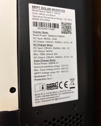 INVERTER  OFF-GRID  DA  10  KW