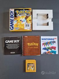 Pokemon giallo per Gameboy completo