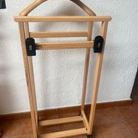 Mezzouomo in legno naturale Foppapedretti