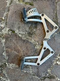 Supporti pedane posteriori rd03 Africa Twin 650