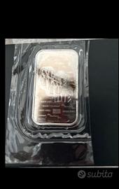 James Bond 007 No Time To Die lingotto argento 1oz