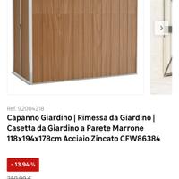 Casetta giardino
