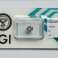 DIAMANTE NATURALE 1.03 CARATI