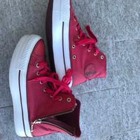Converse alte con zeppa 36