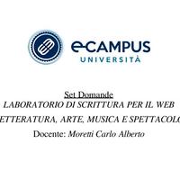 PANIERE LABORATORIO DI SCRITTURA MORETTI ECAMPUS 
