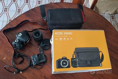 Canon EOS 2000D kit completo