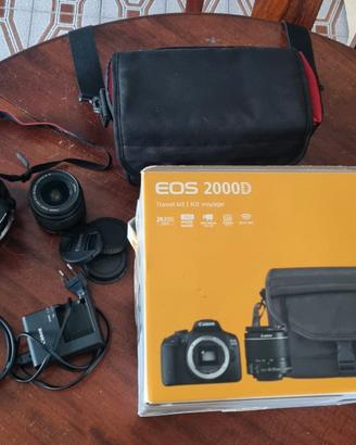 Canon EOS 2000D kit completo