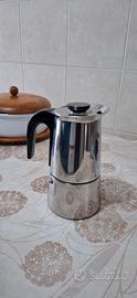 Caffettiera inox vintage Guido Bergna