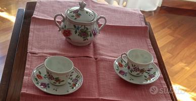 servizio da caffè Richard Ginori “Granduca Coreana