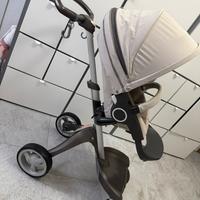 Trio passeggino navicella ovetto stokke