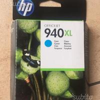 Cartuccia originale HP 940 XL ciano nuova
