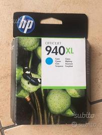 Cartuccia originale HP 940 XL ciano nuova